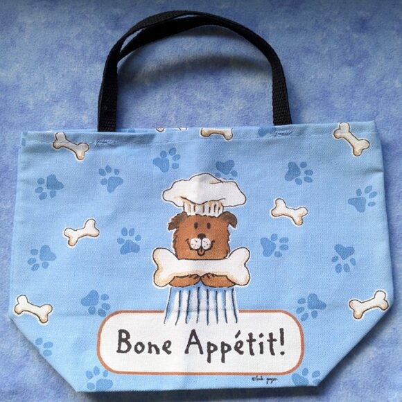 Kay Dee Designs Handbags - Bone Appetit! small tote bag